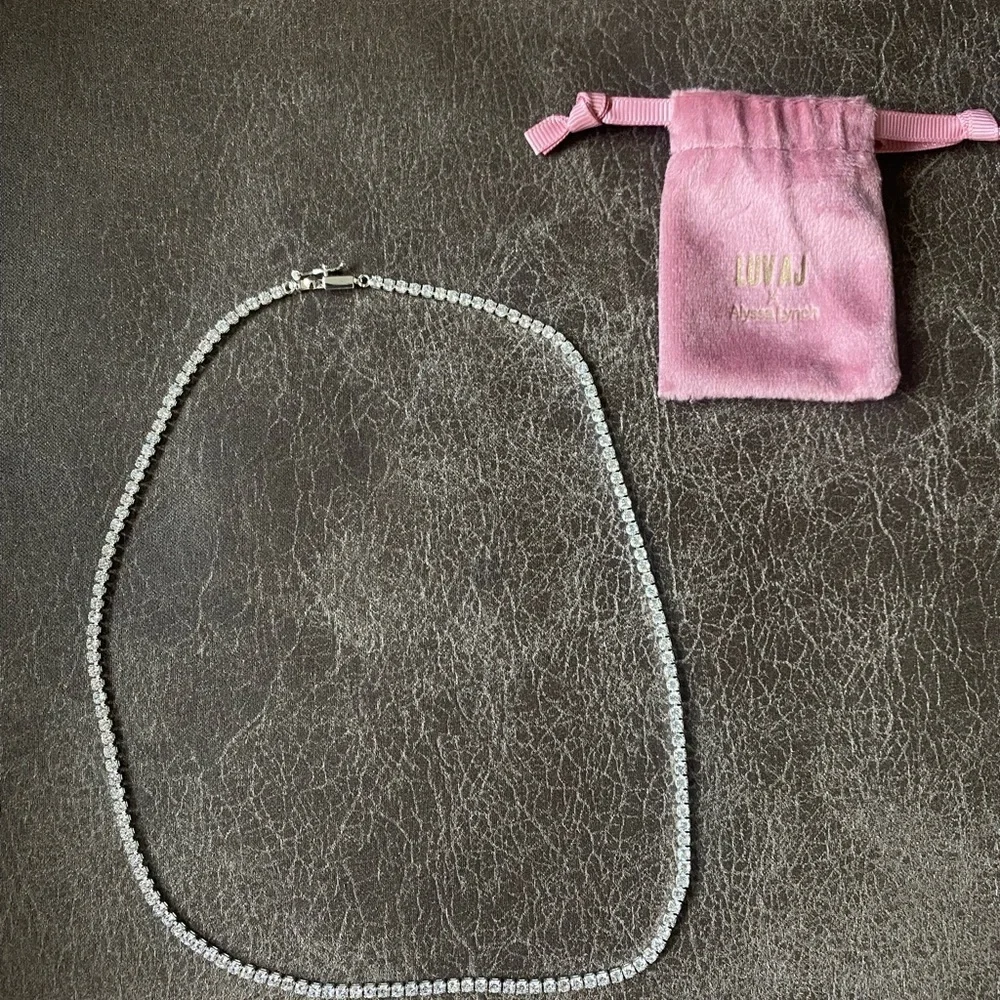 Luv Aj Silver Minimalist Necklace